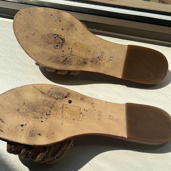 Raye tan jute slides - Picture 4 of 4